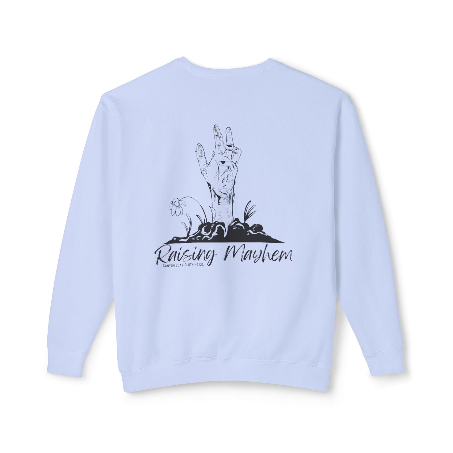 Raising Mayhem Unisex Lightweight Crewneck Sweatshirt
