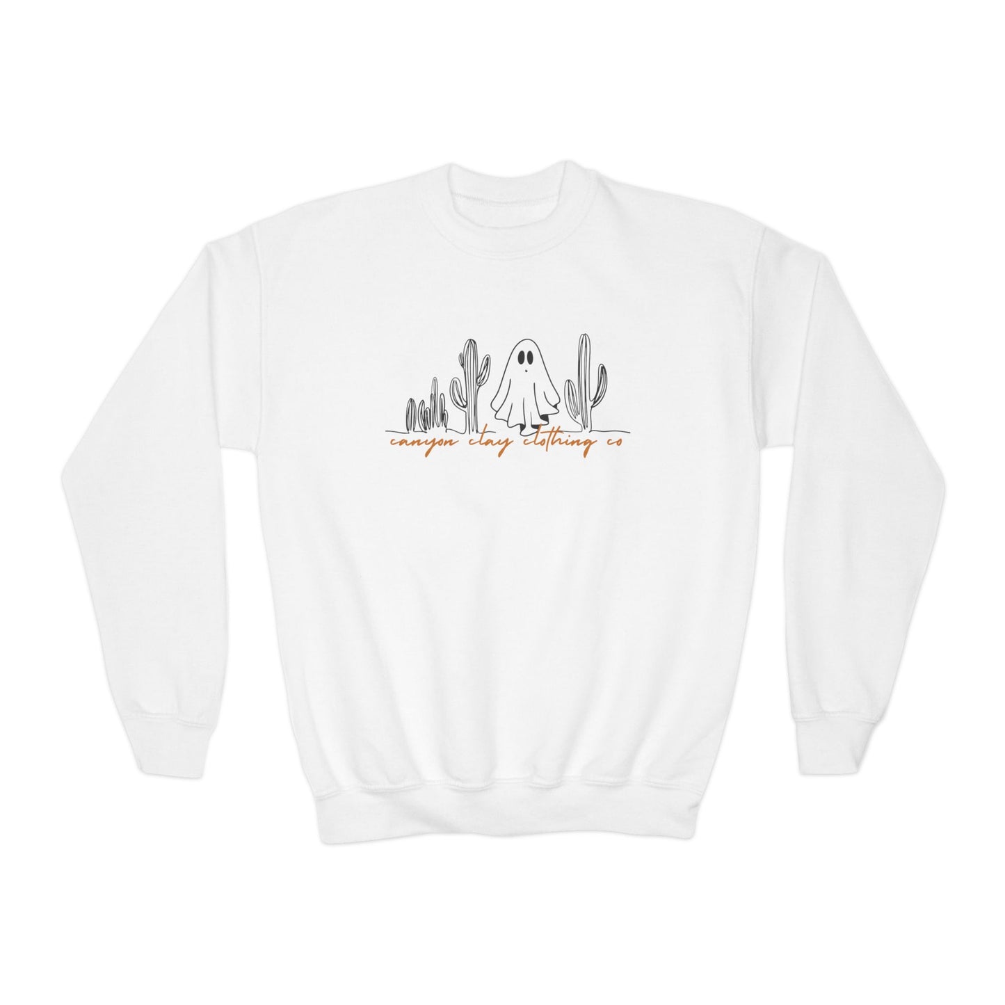 Haunted Clay Youth Crewneck Sweatshirt
