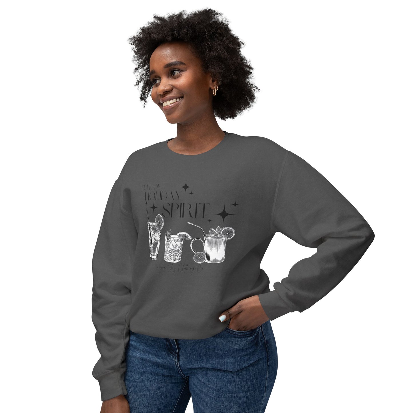 Holiday Spirit Lightweight Crewneck Sweatshirt