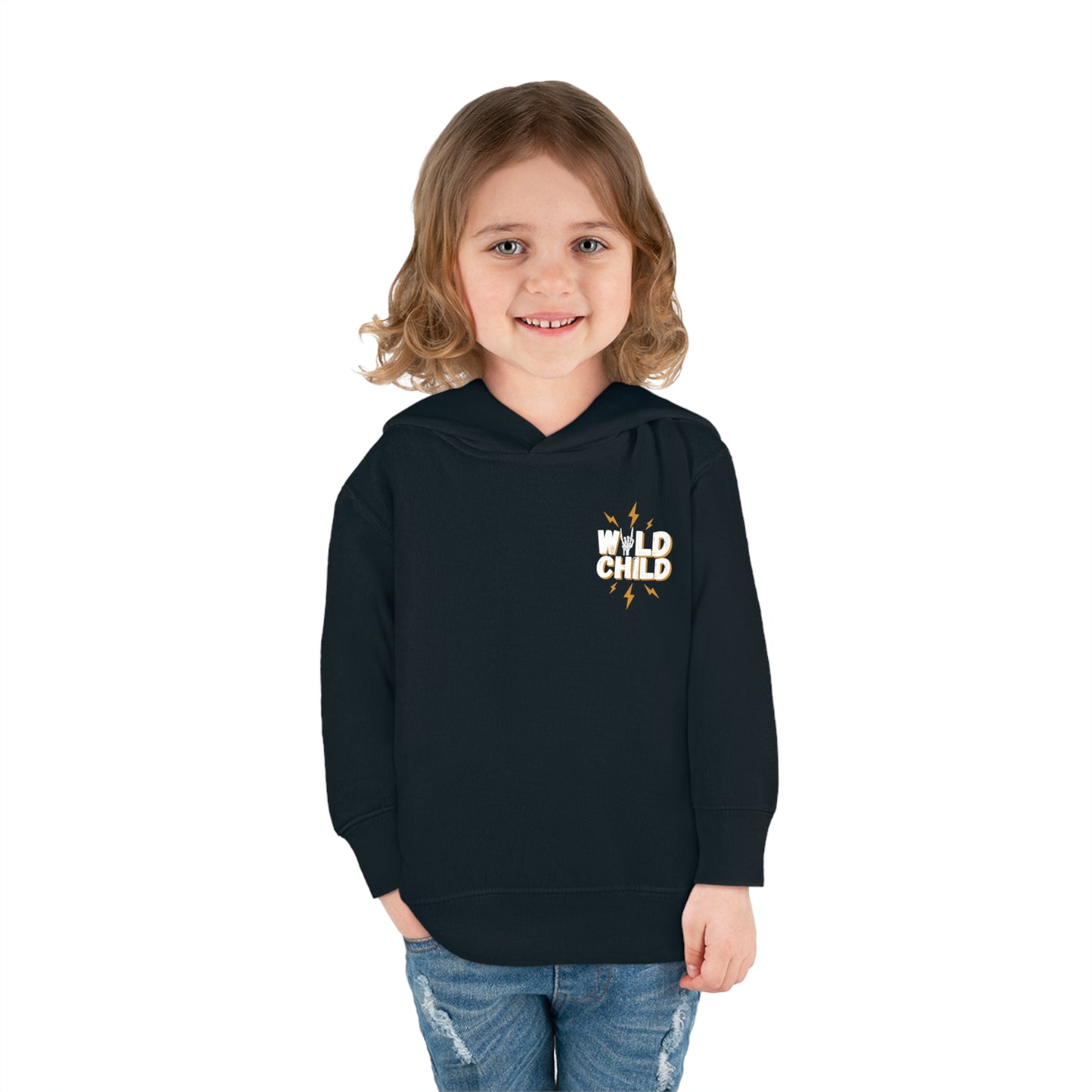 Wild Child Toddler Pullover Fleece Hoodie