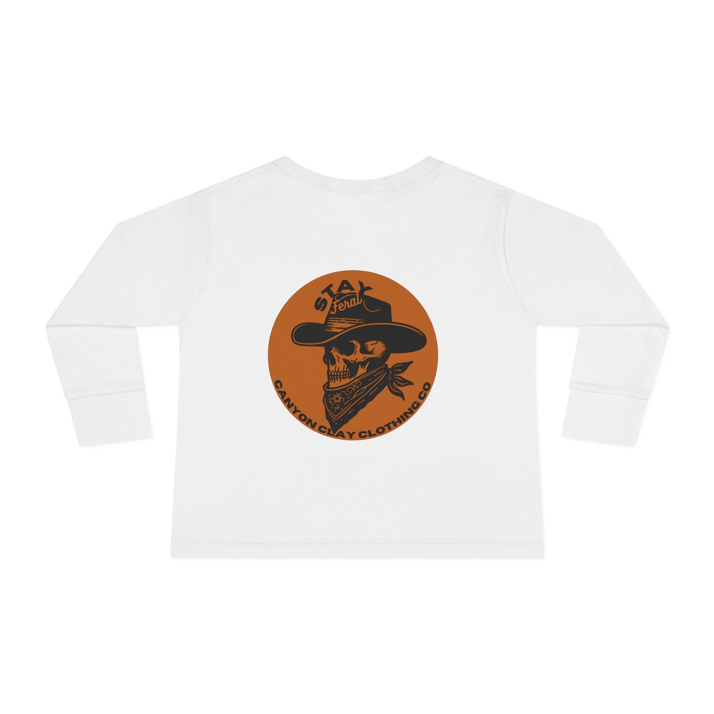 Stay Feral Toddler Long Sleeve Tee