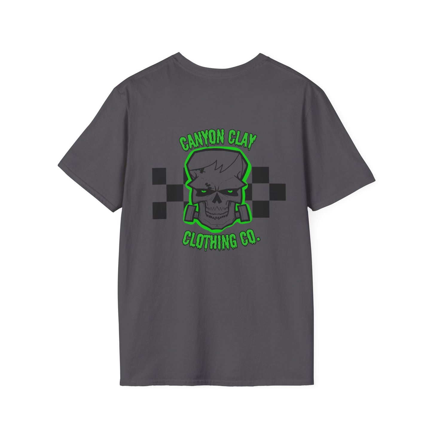 Frankencheckered Adult Unisex Softstyle T-Shirt