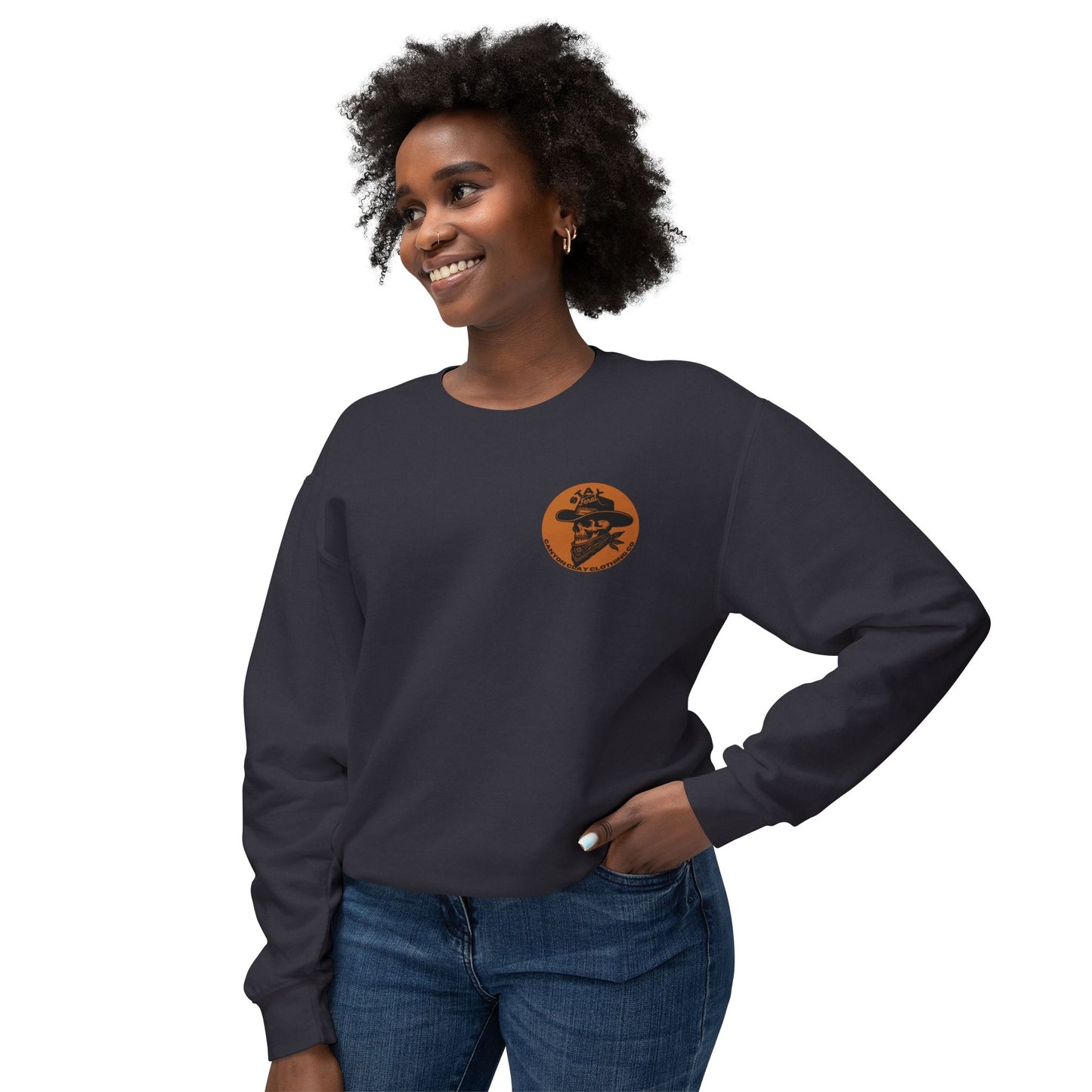 Stay Feral Unisex Lightweight Crewneck Sweatshirt