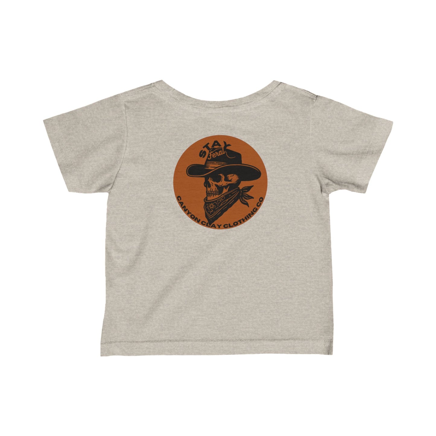 Stay Feral Infant Fine Jersey Tee