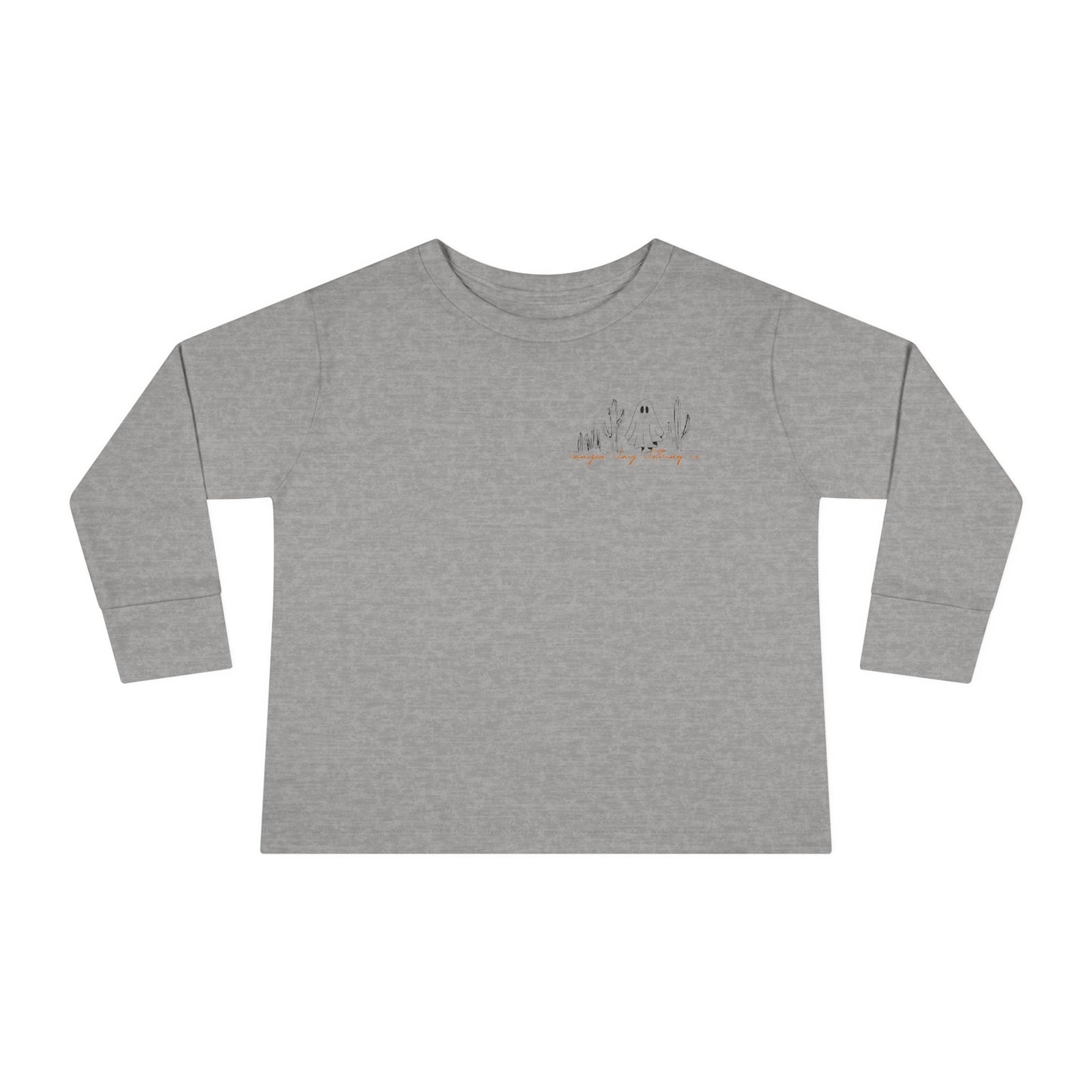 Haunted Clay Toddler Long Sleeve Tee