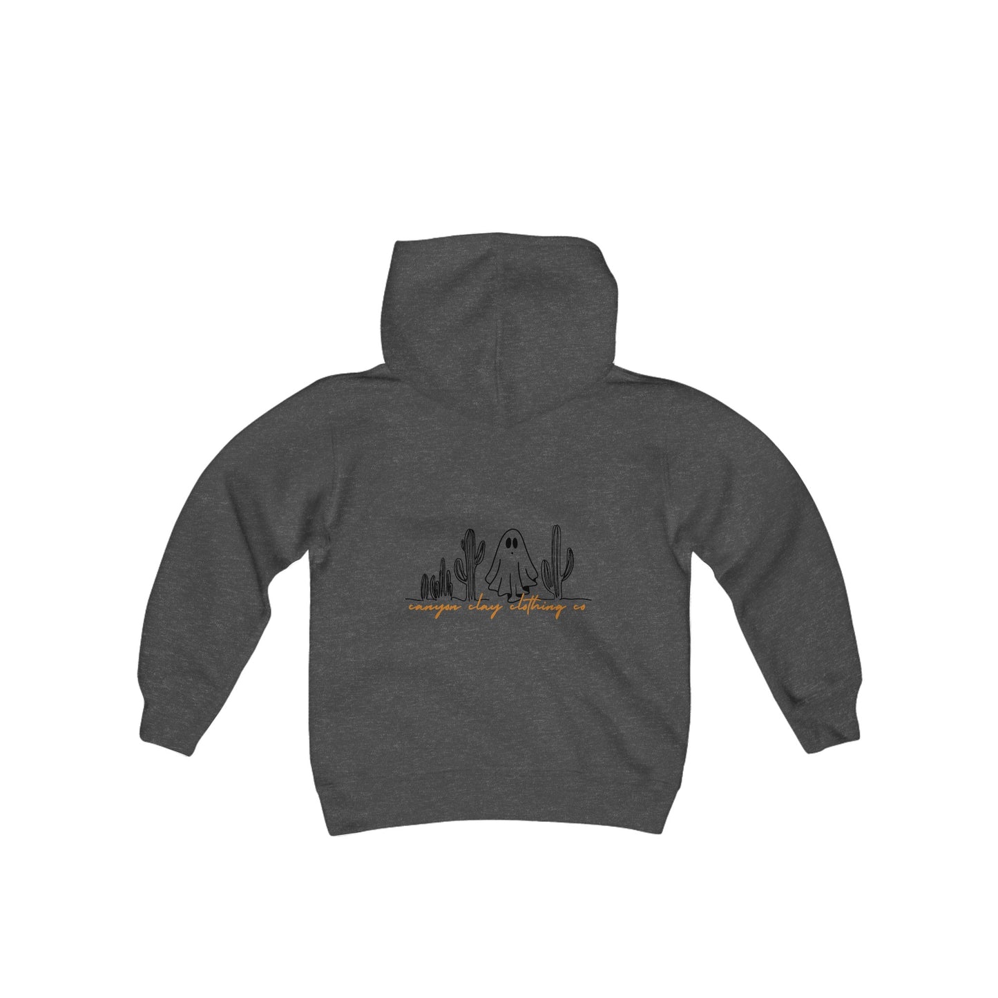 Haunted Clay Youth Heavy Blend Hooded Sweatshirt