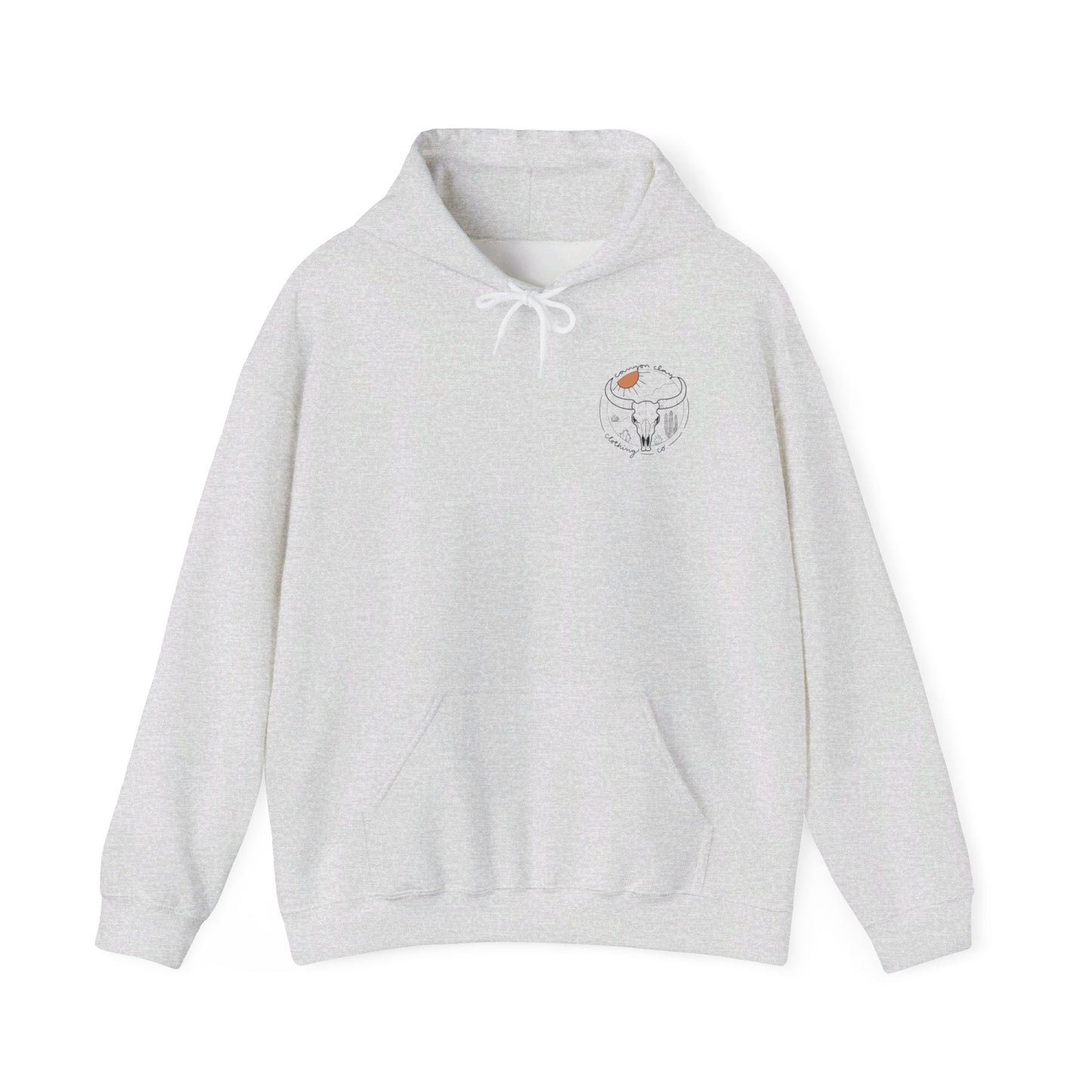Long horn Unisex Heavy Blend™ Hooded Sweatshirt