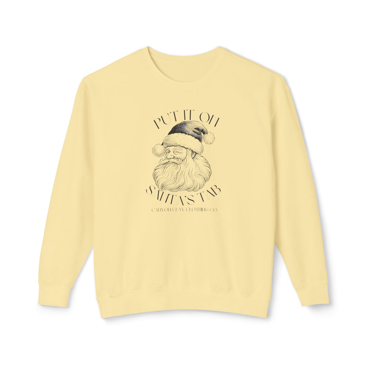 Santa’s Tab Lightweight Crewneck Sweatshirt