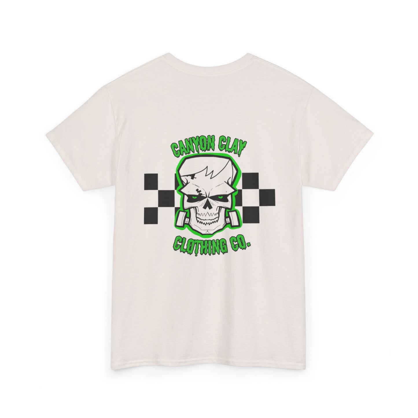 Frankencheckered Unisex Heavy Cotton Tee