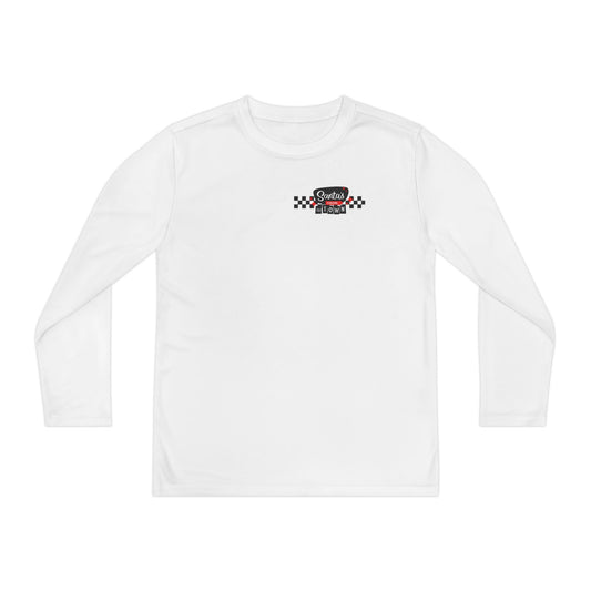 Santas coming to town Youth Long Sleeve Competitor Tee