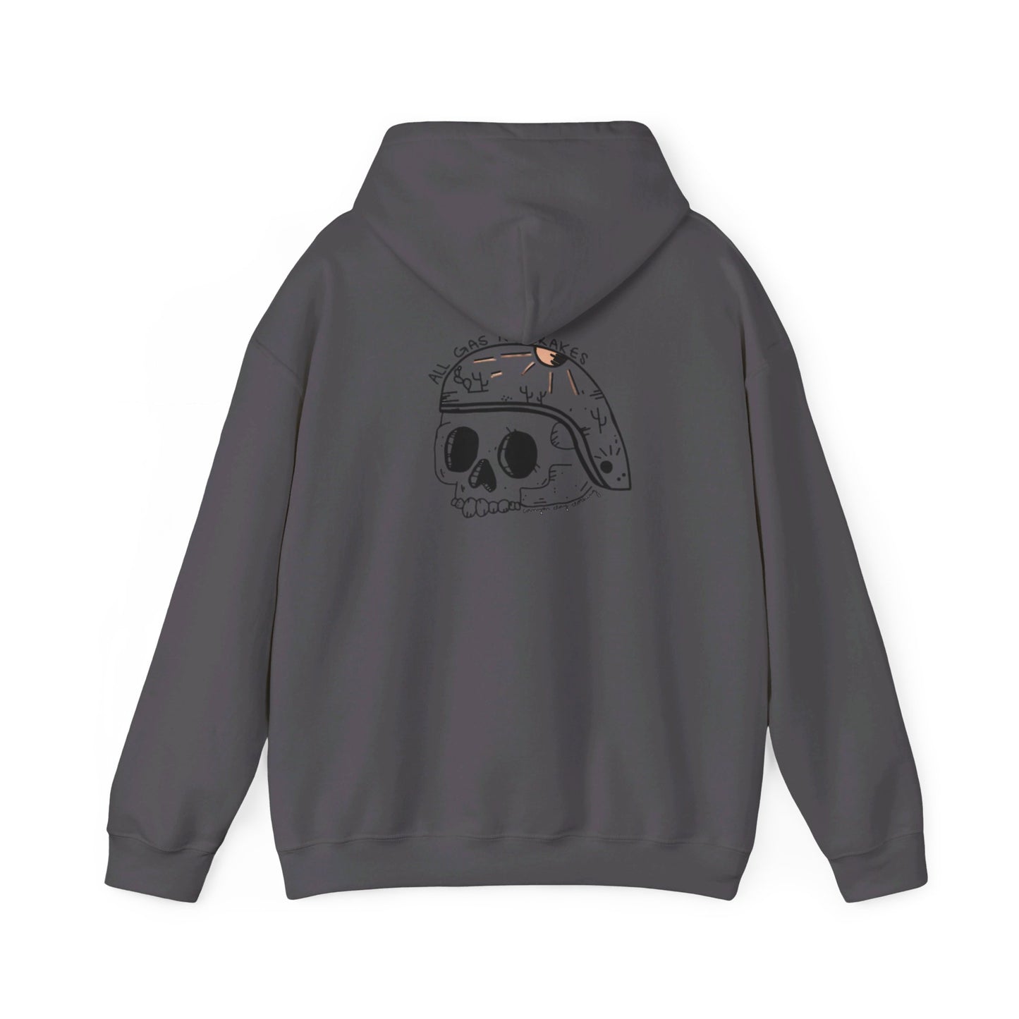 All gas no brakes Unisex Heavy Blend™ Hooded Sweatshirt