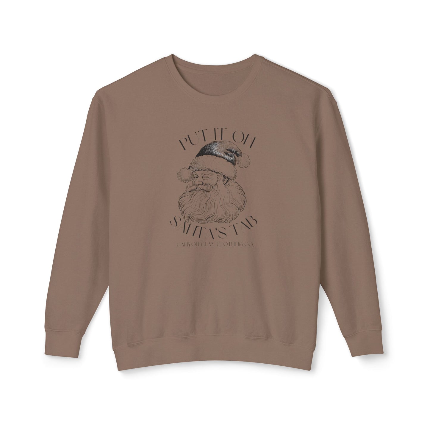 Santa’s Tab Lightweight Crewneck Sweatshirt