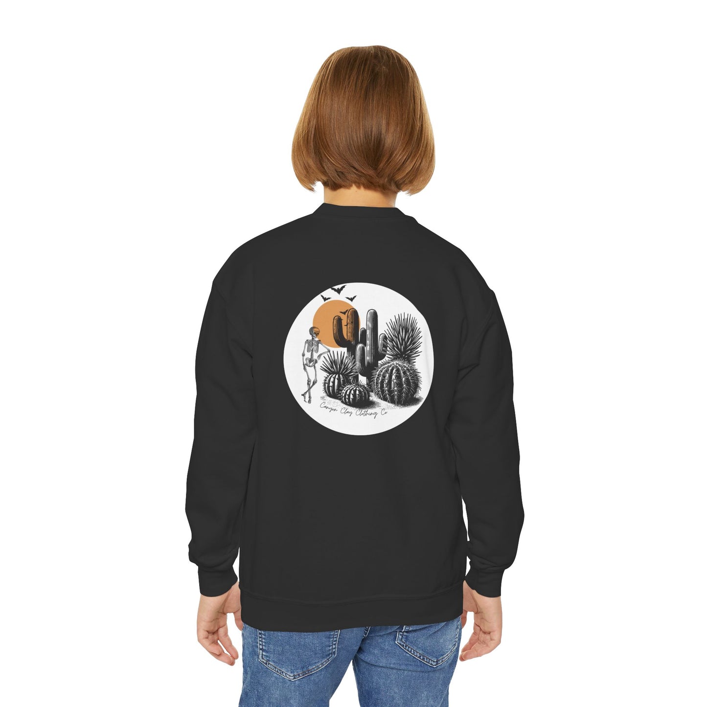 Haunted Horizons Youth Crewneck Sweatshirt