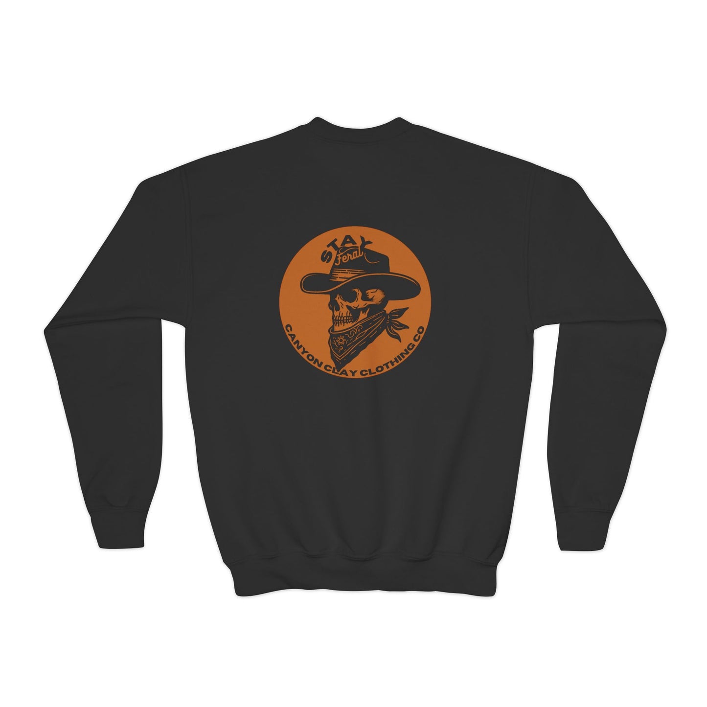 Stay Feral Youth Crewneck Sweatshirt