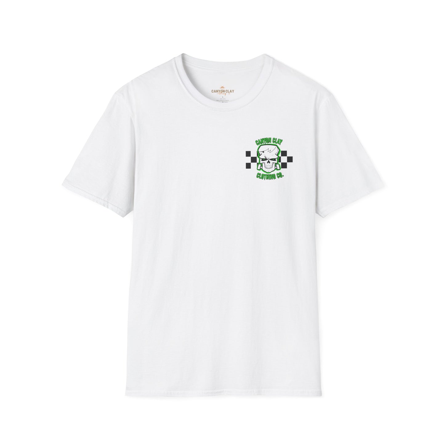 Frankencheckered Adult Unisex Softstyle T-Shirt