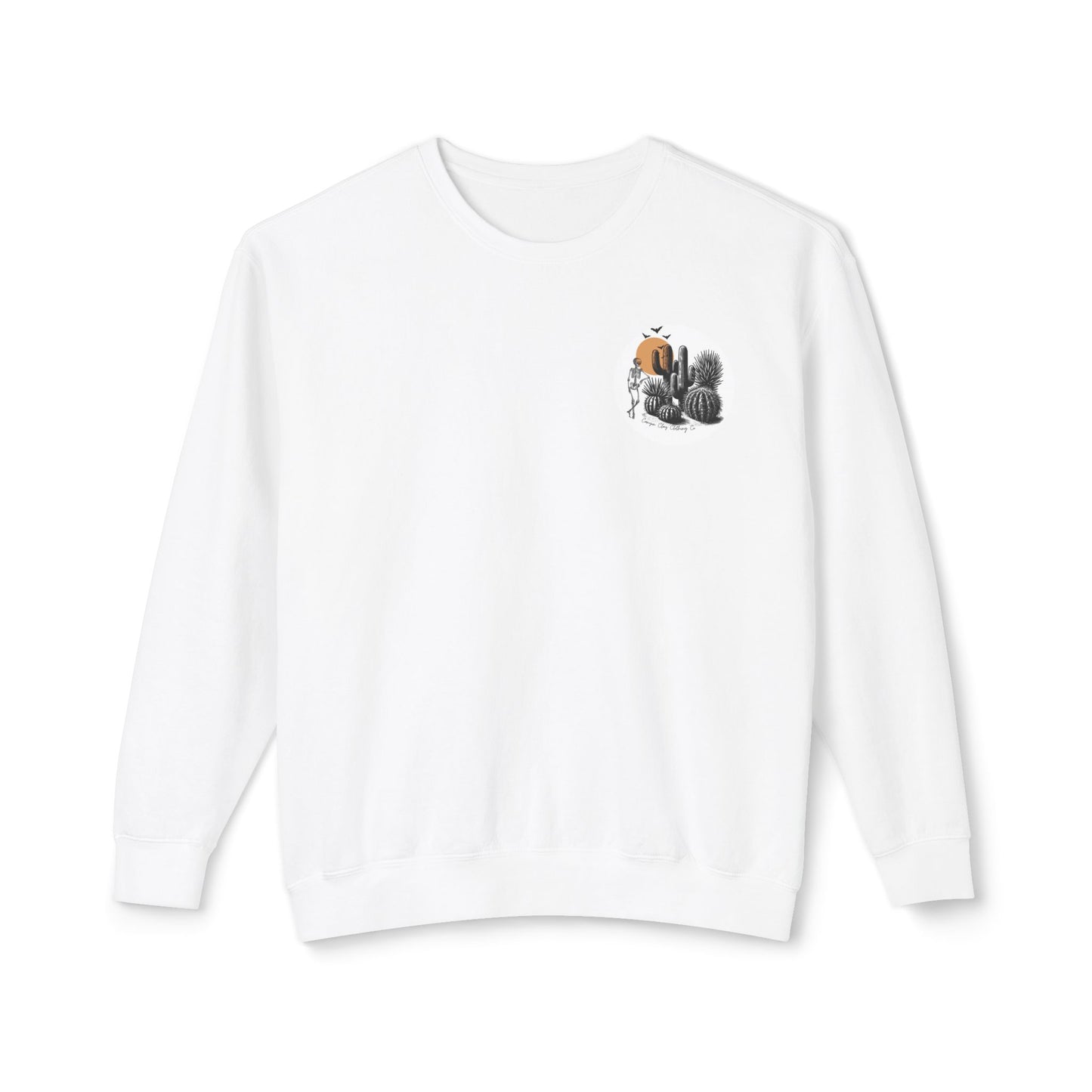 Haunted Horizons Unisex Lightweight Crewneck Sweatshirt