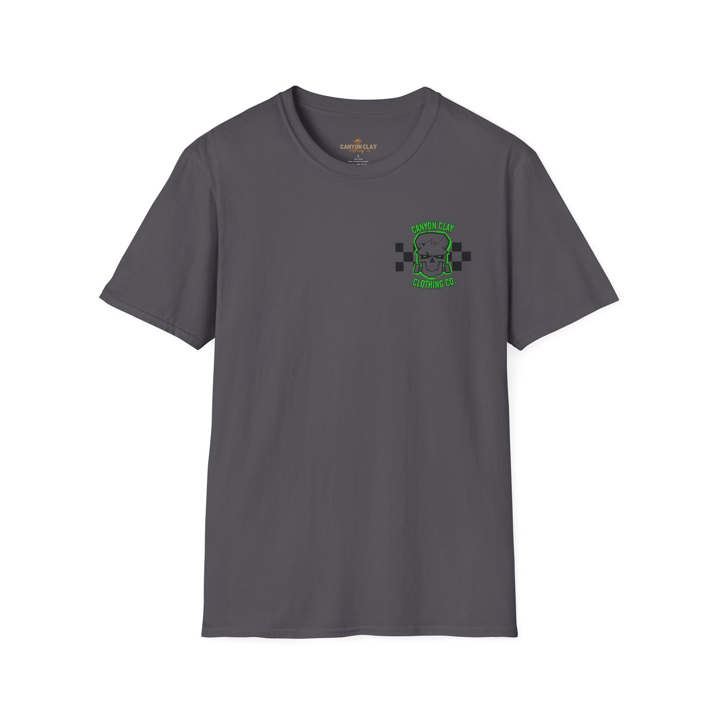 Frankencheckered Adult Unisex Softstyle T-Shirt