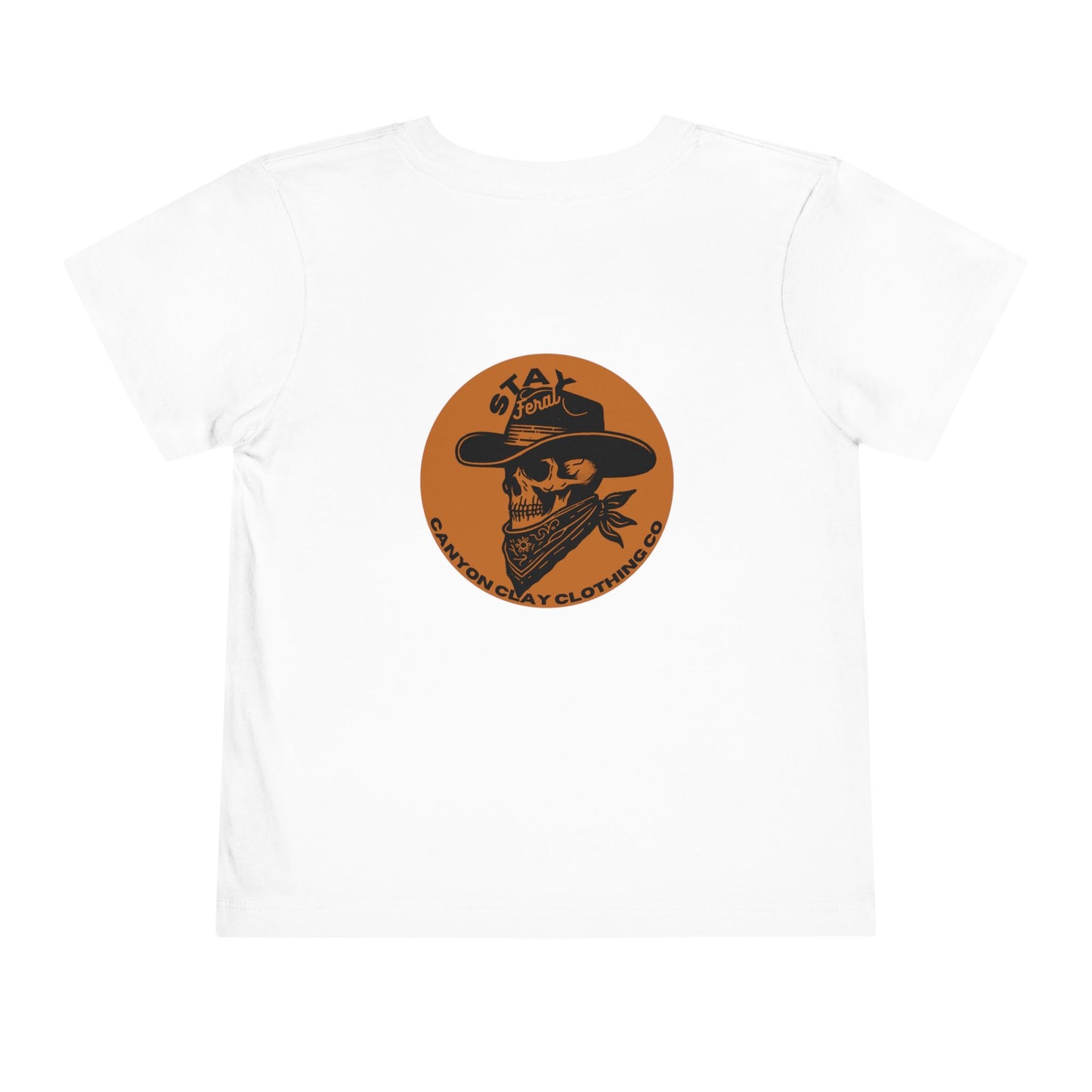 Stay Feral Toddler Short Sleeve Tee