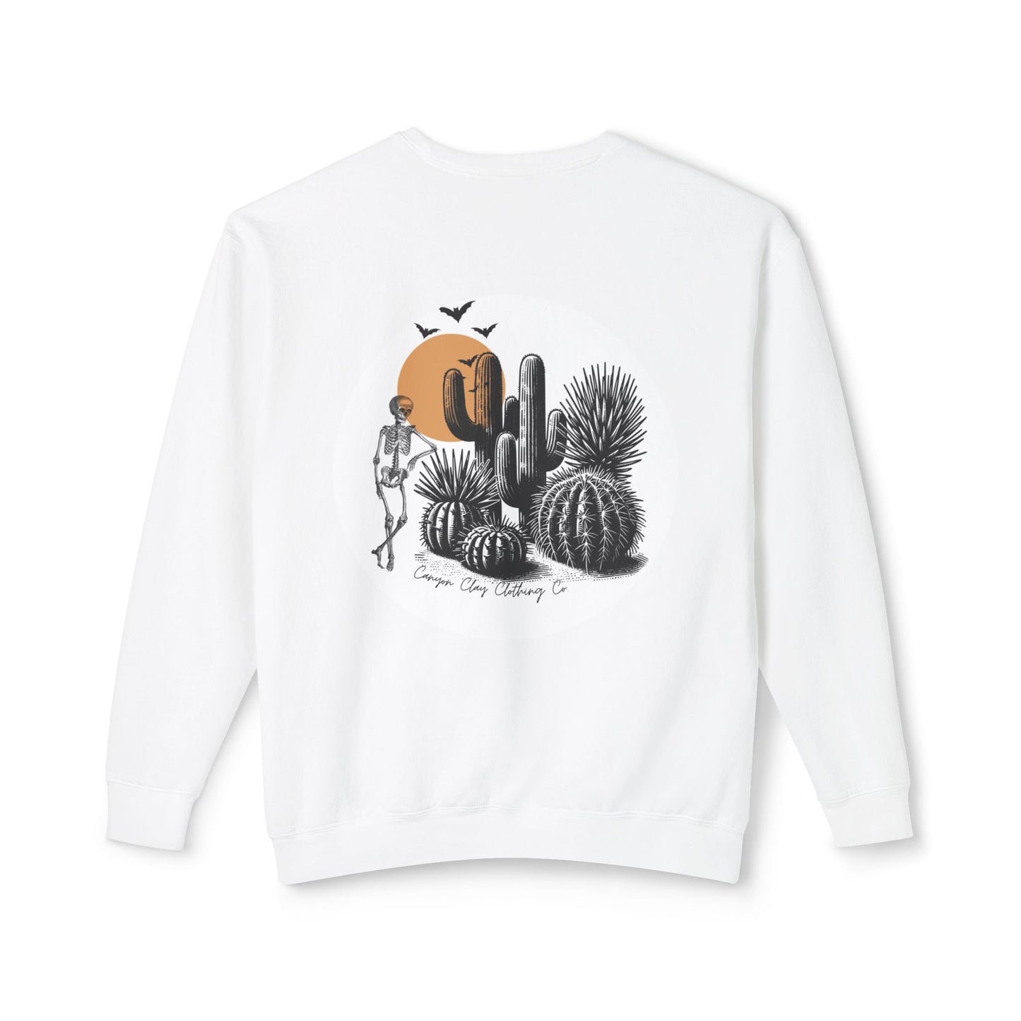 Haunted Horizons Unisex Lightweight Crewneck Sweatshirt