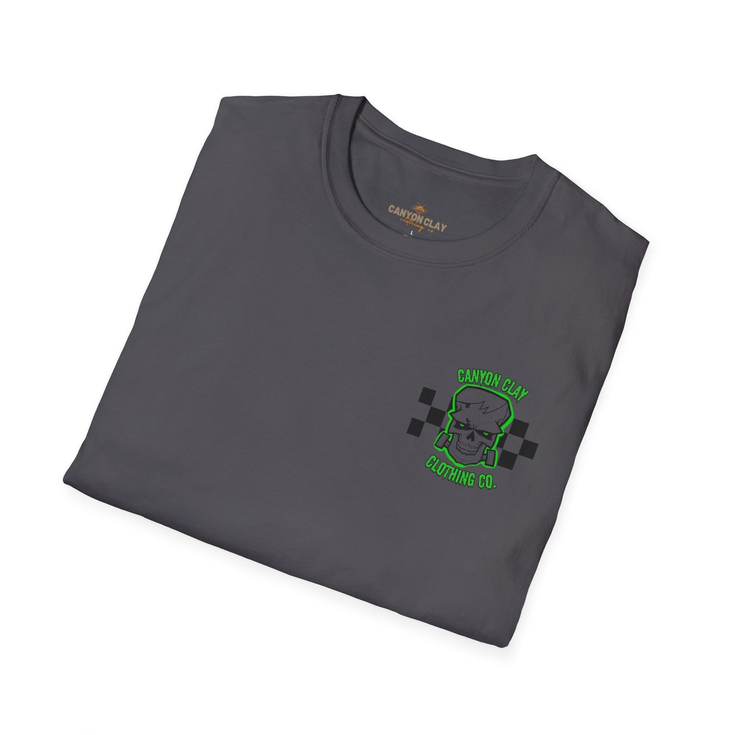 Frankencheckered Adult Unisex Softstyle T-Shirt