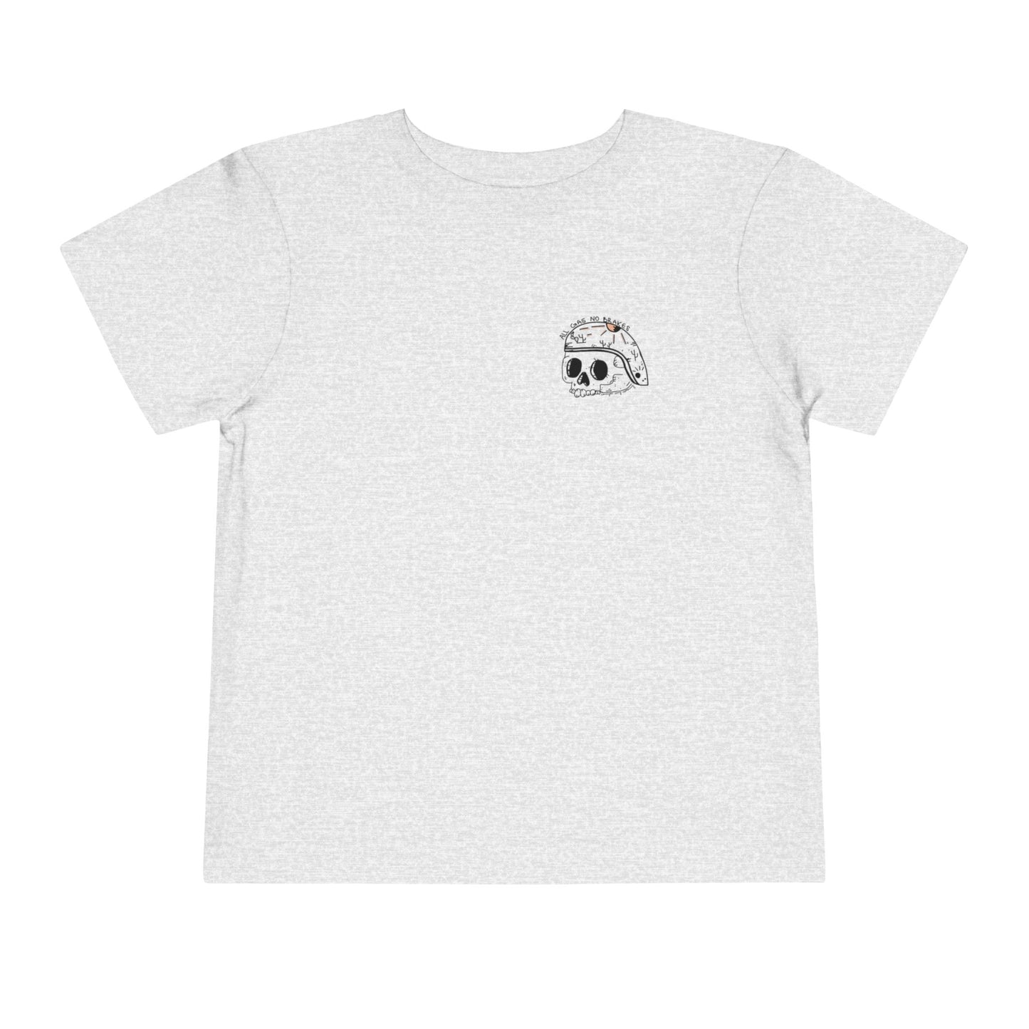 All gas no brakes Toddler Short Sleeve Tee