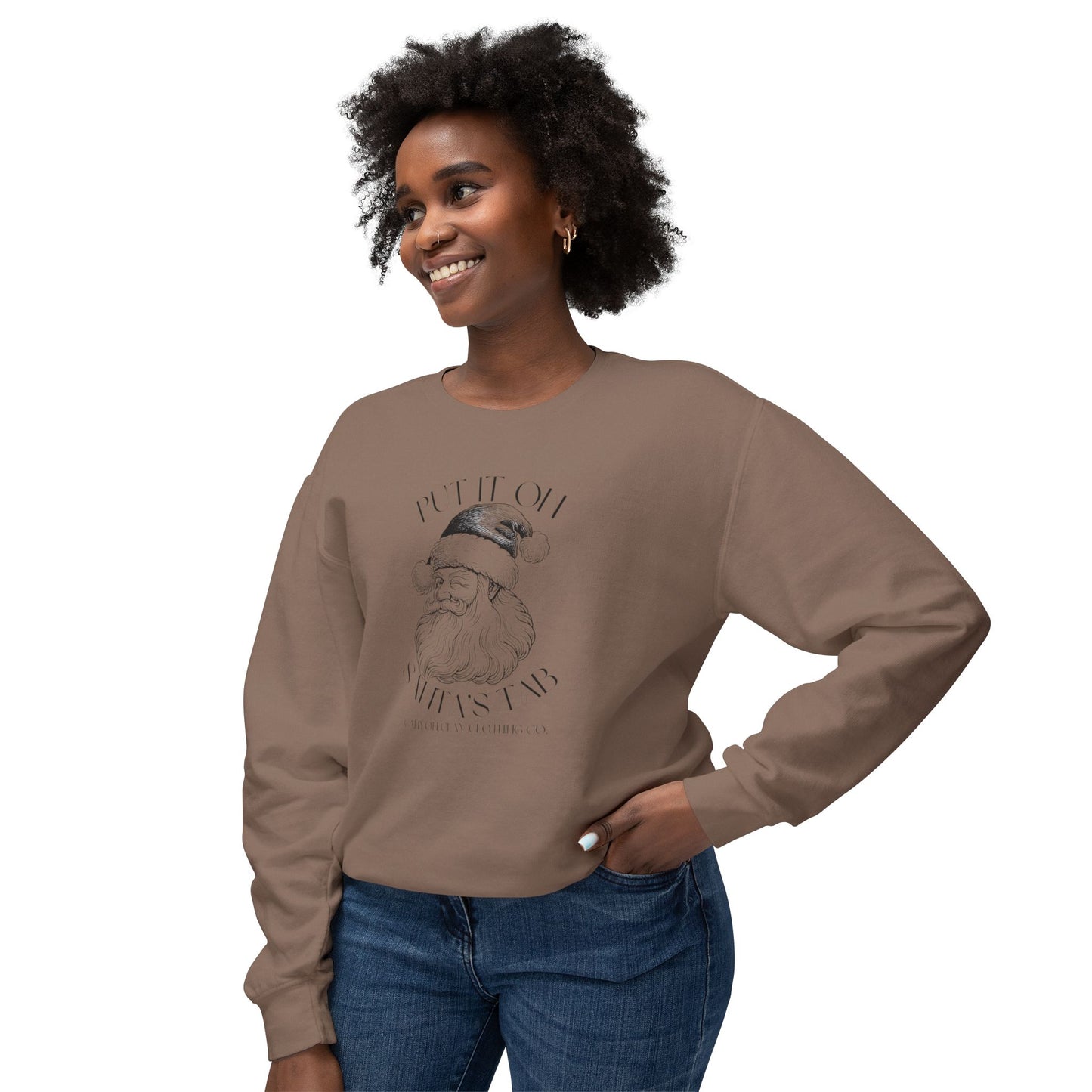 Santa’s Tab Lightweight Crewneck Sweatshirt