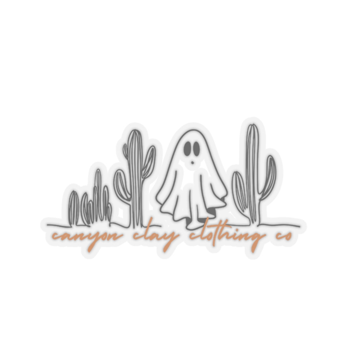 Haunted Clay Kiss-Cut Stickers