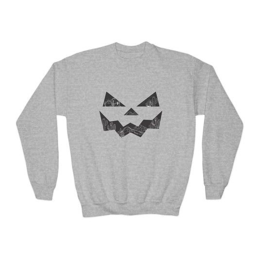 Jack-o-desert Youth Crewneck Sweatshirt