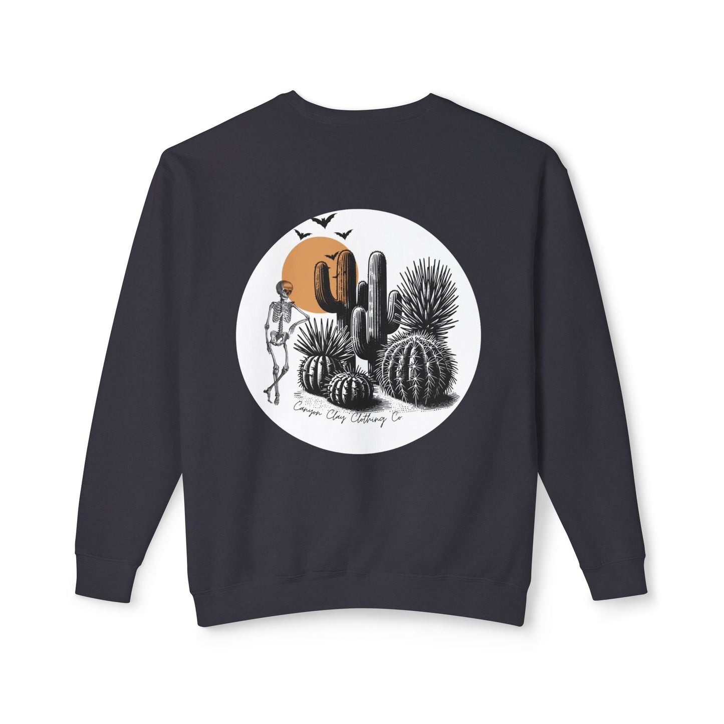 Haunted Horizons Unisex Lightweight Crewneck Sweatshirt