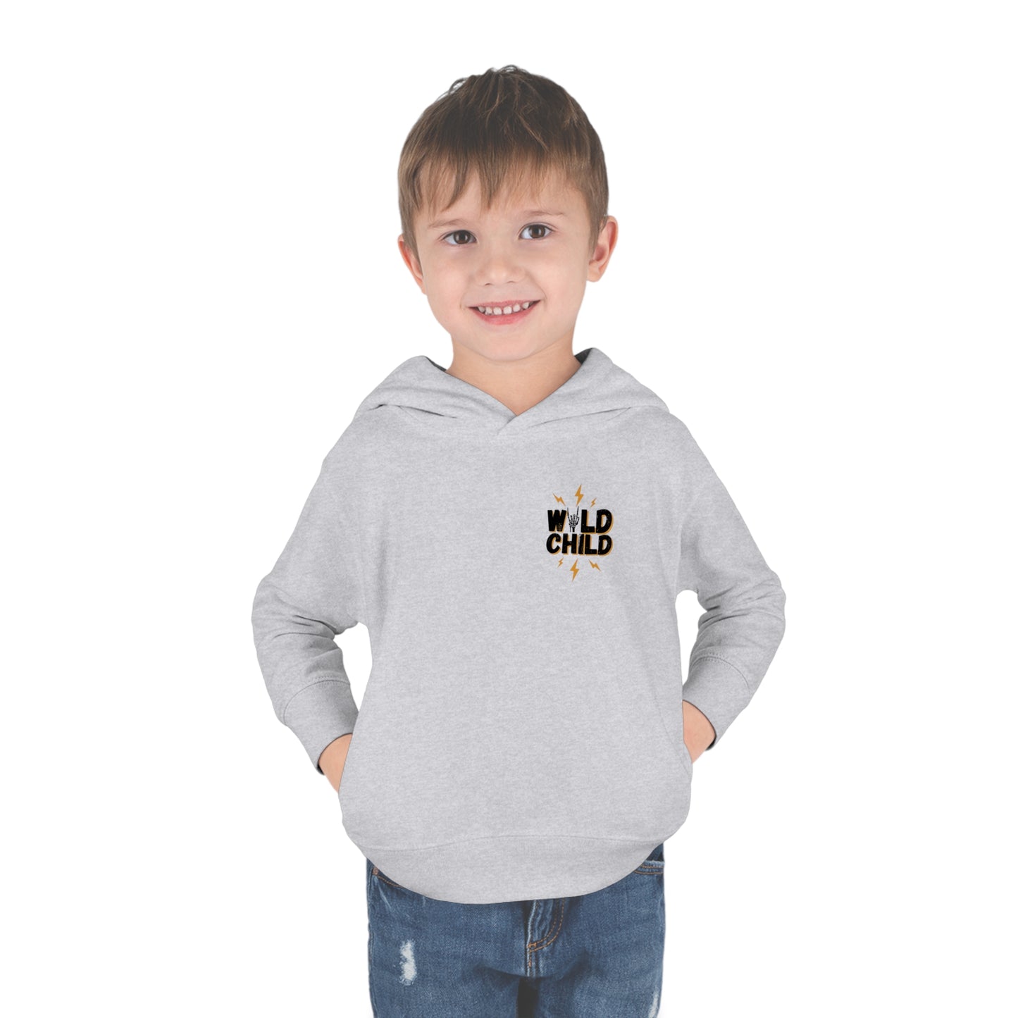 Wild Child Toddler Pullover Fleece Hoodie