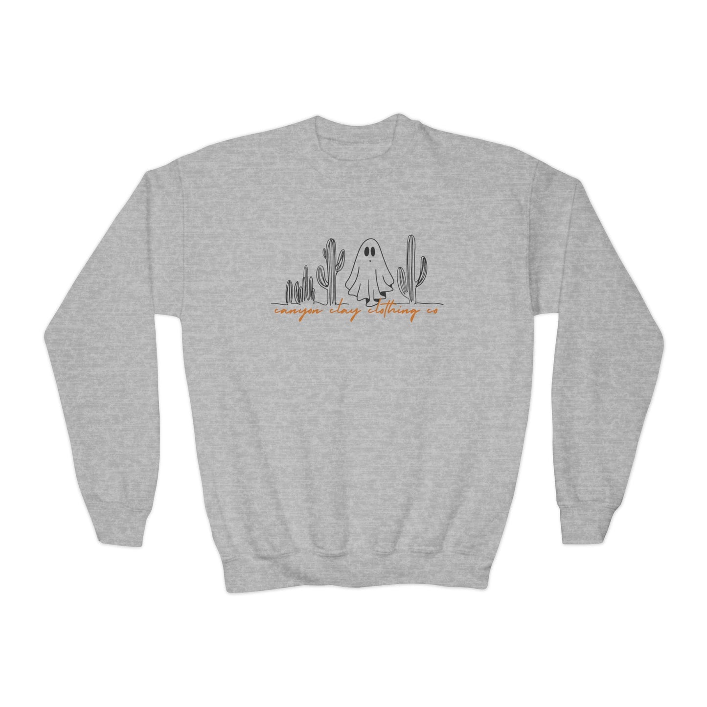 Haunted Clay Youth Crewneck Sweatshirt