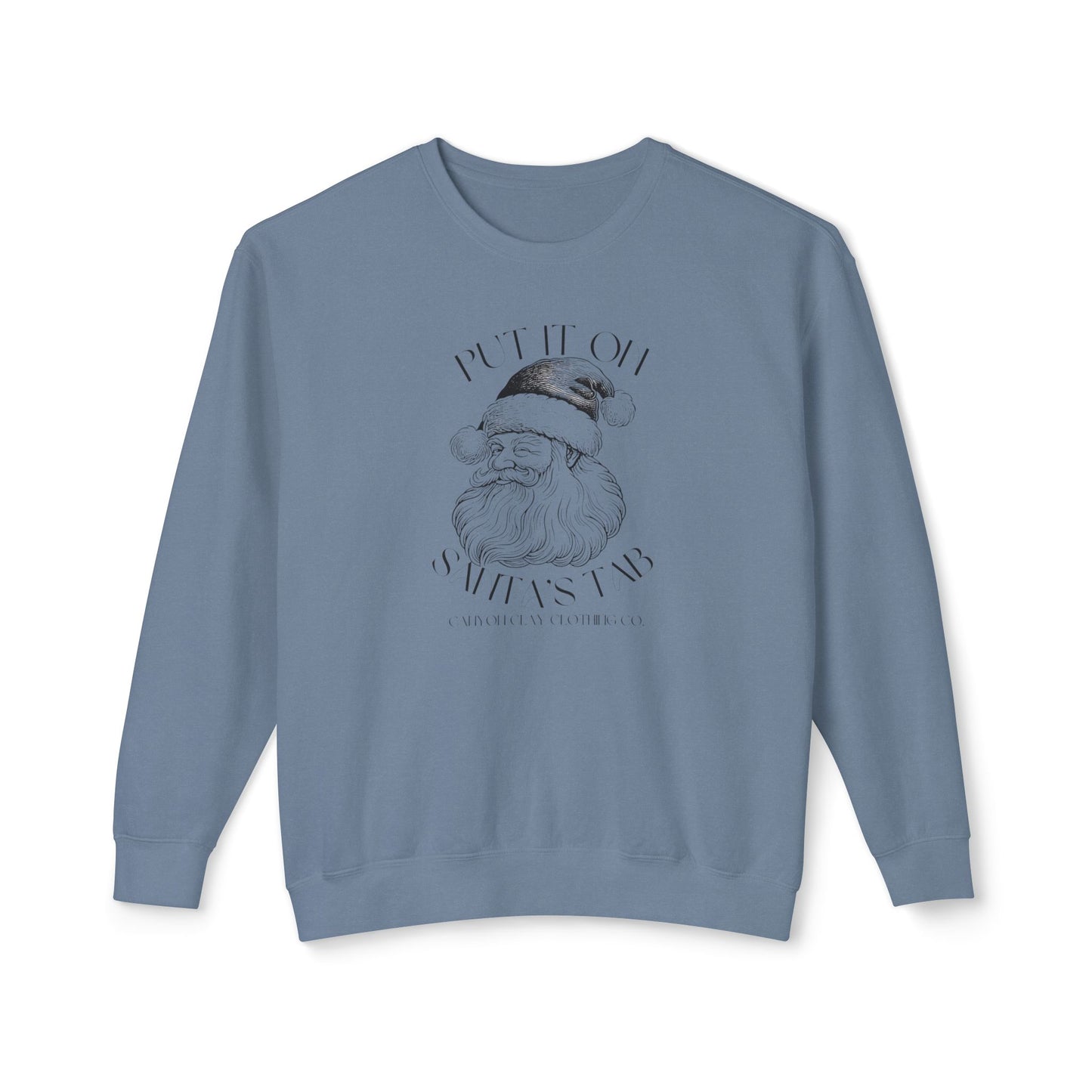 Santa’s Tab Lightweight Crewneck Sweatshirt