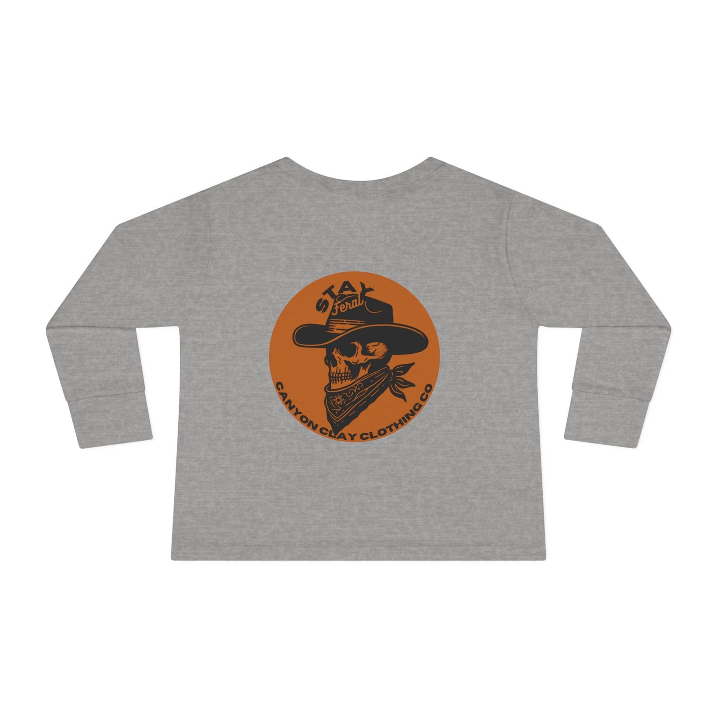 Stay Feral Toddler Long Sleeve Tee