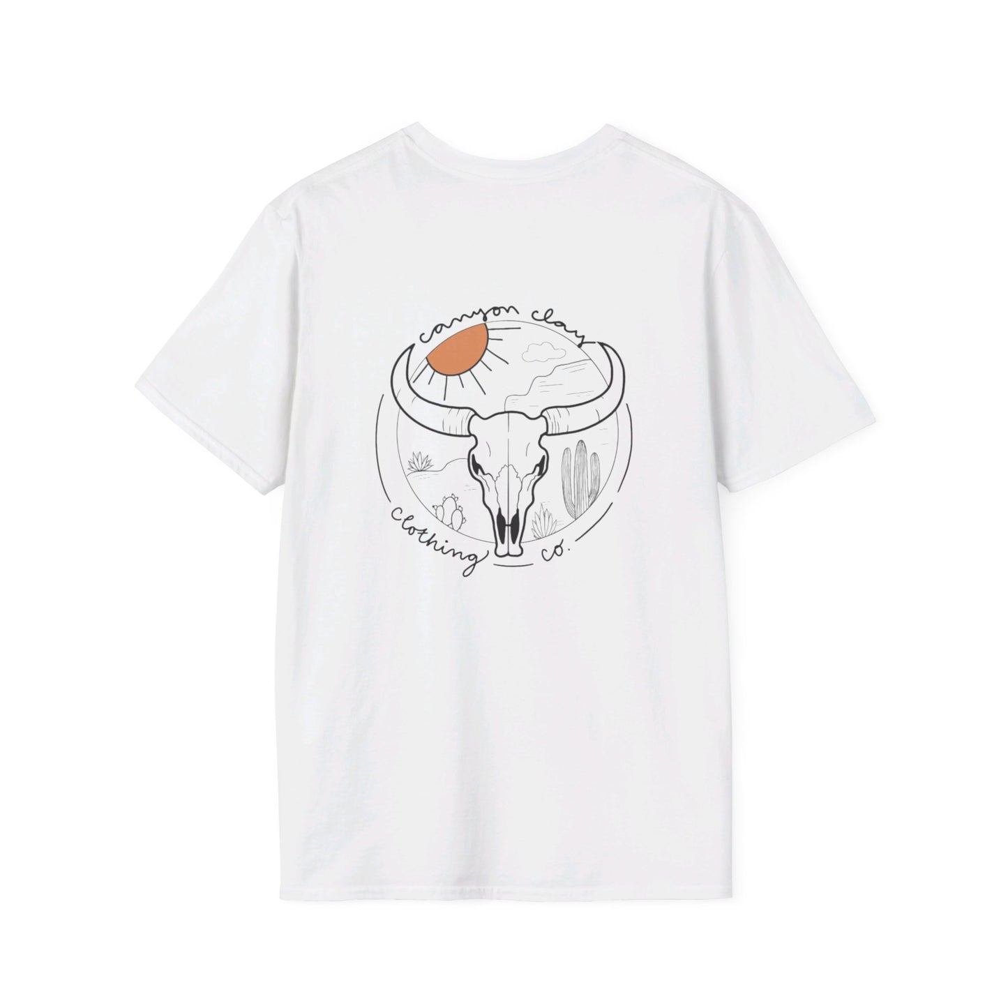Longhorn Unisex Softstyle T-Shirt- Adult