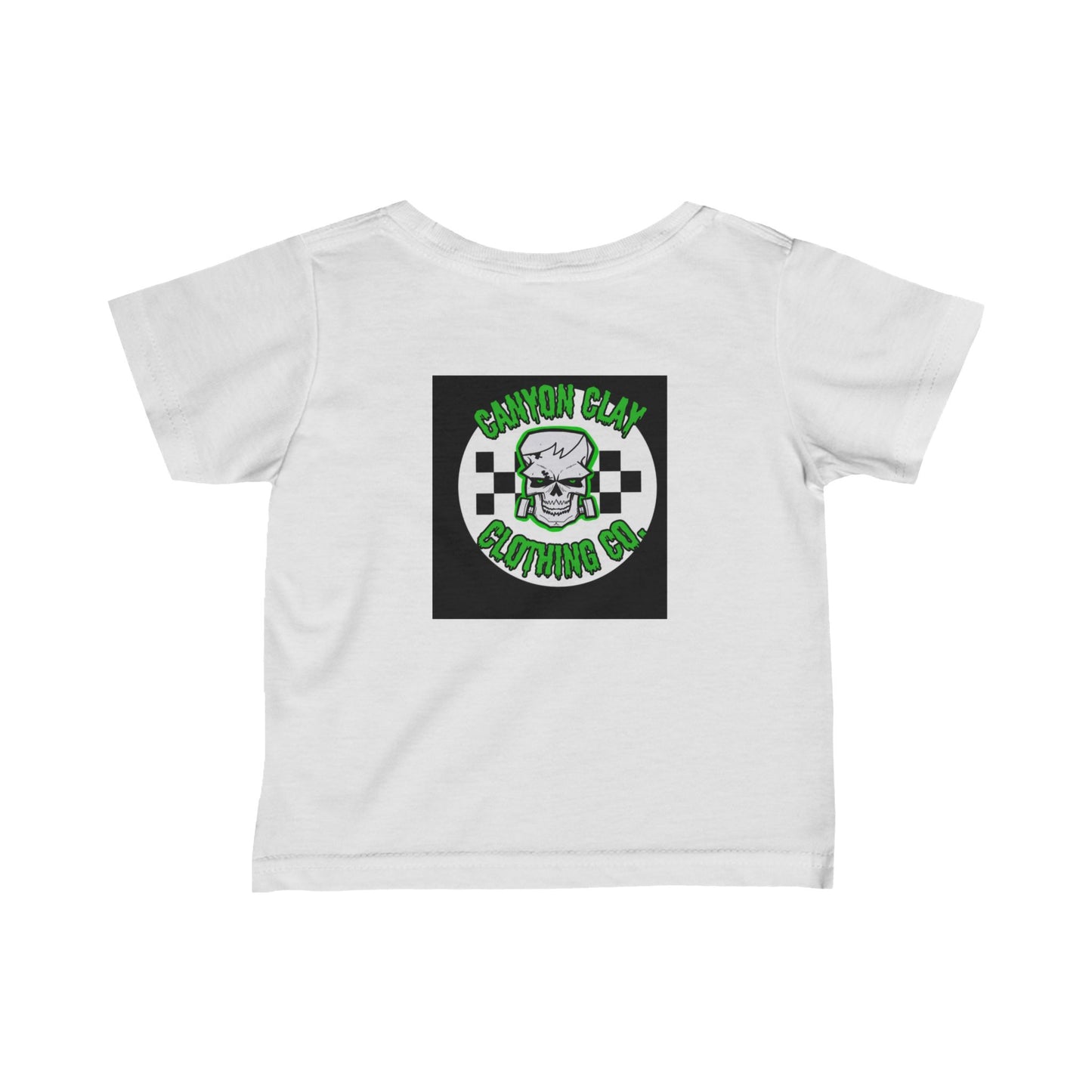 Frankencheckered Infant Fine Jersey Tee