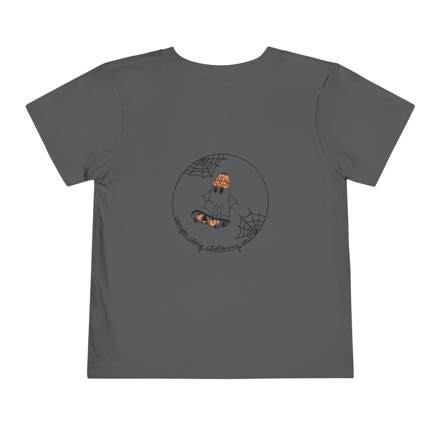 Skater Ghost Toddler Short Sleeve Tee