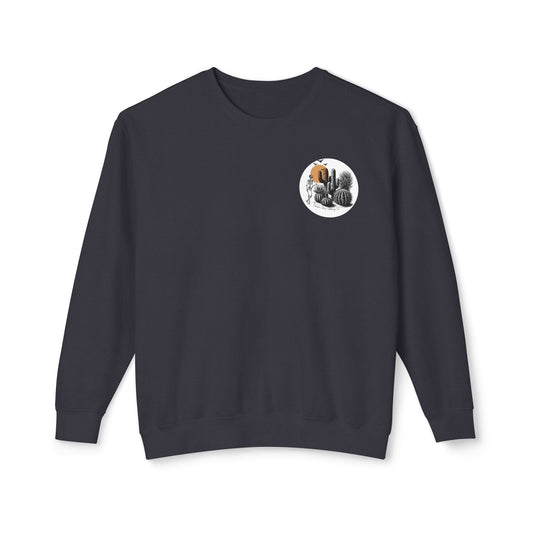 Haunted Horizons Unisex Lightweight Crewneck Sweatshirt