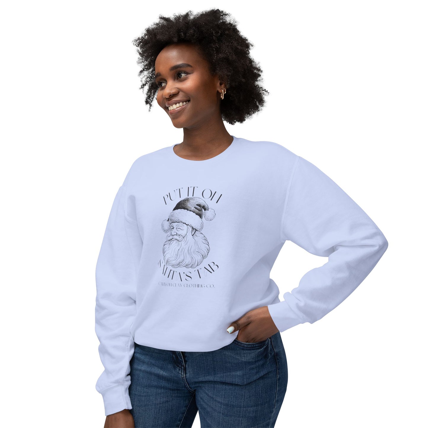 Santa’s Tab Lightweight Crewneck Sweatshirt