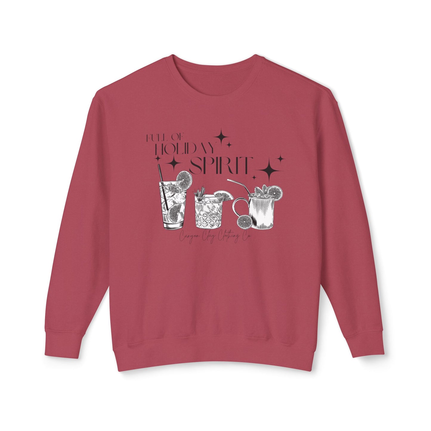 Holiday Spirit Lightweight Crewneck Sweatshirt