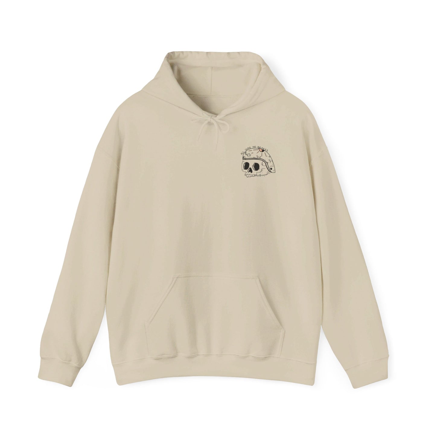All gas no brakes Unisex Heavy Blend™ Hooded Sweatshirt