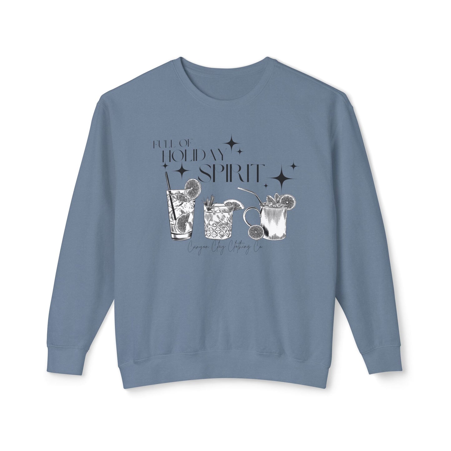 Holiday Spirit Lightweight Crewneck Sweatshirt