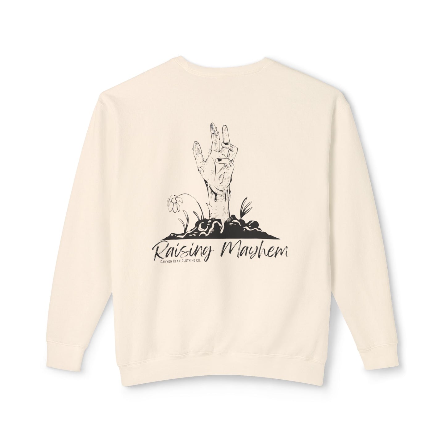 Raising Mayhem Unisex Lightweight Crewneck Sweatshirt