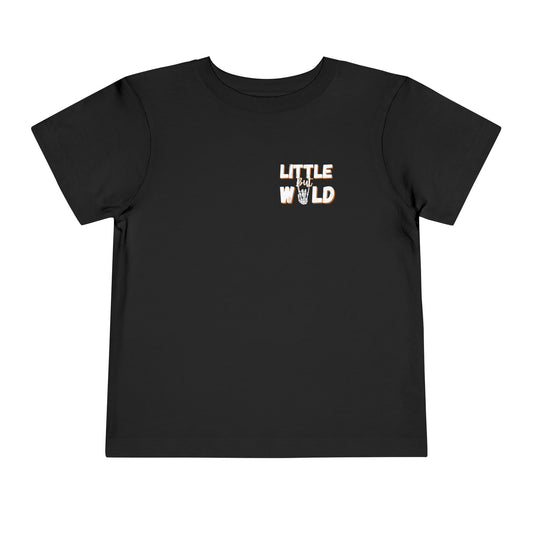 Little bit Wild Toddler Short Sleeve Tee