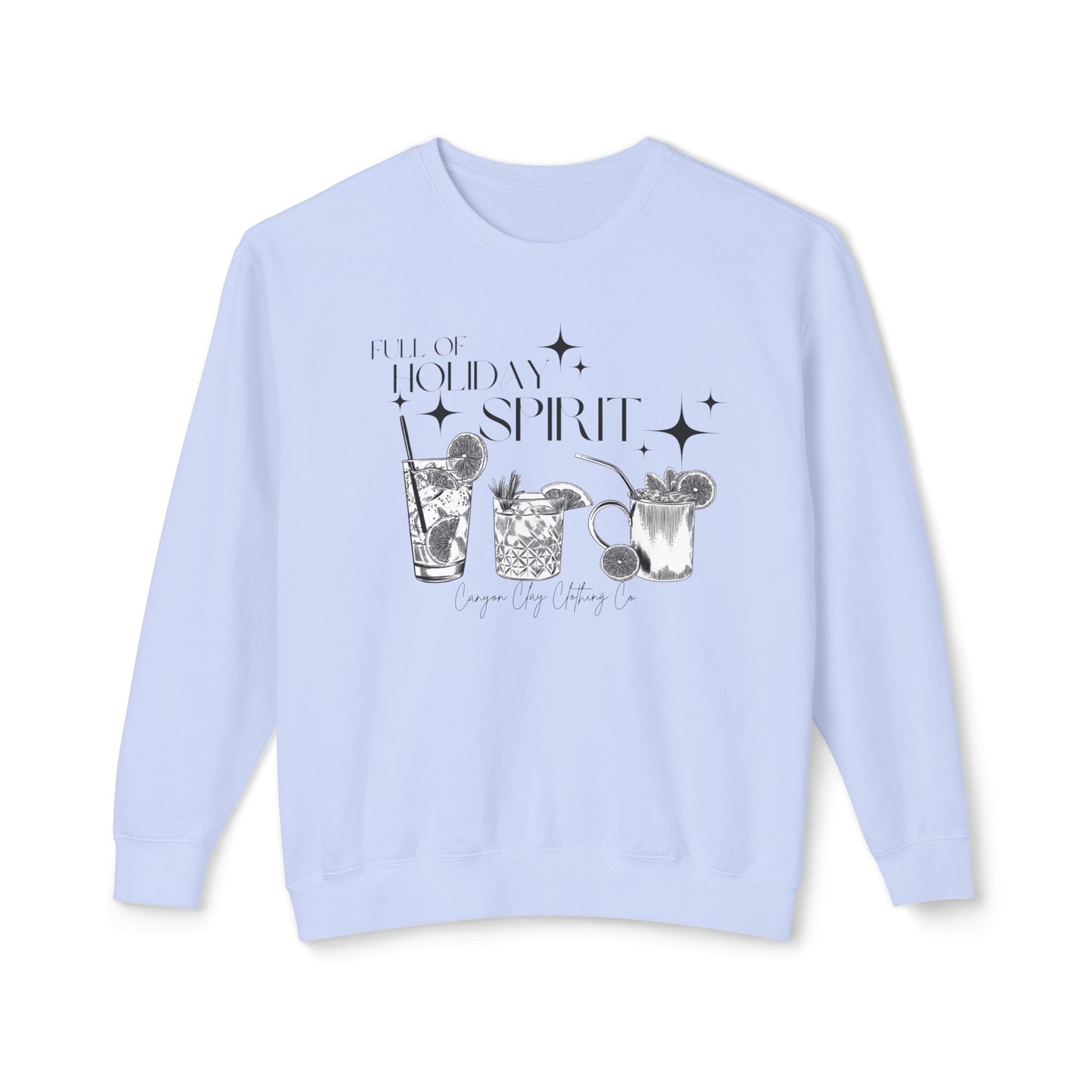 Holiday Spirit Lightweight Crewneck Sweatshirt
