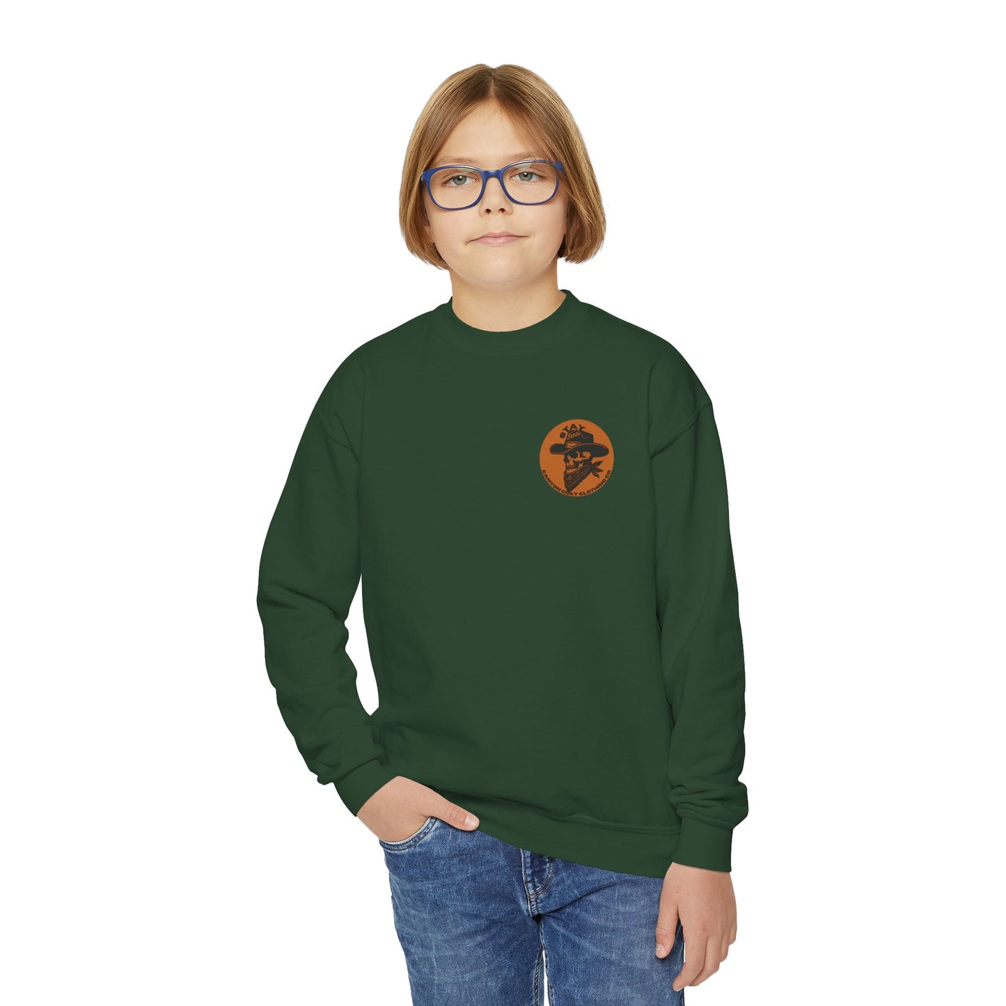 Stay Feral Youth Crewneck Sweatshirt
