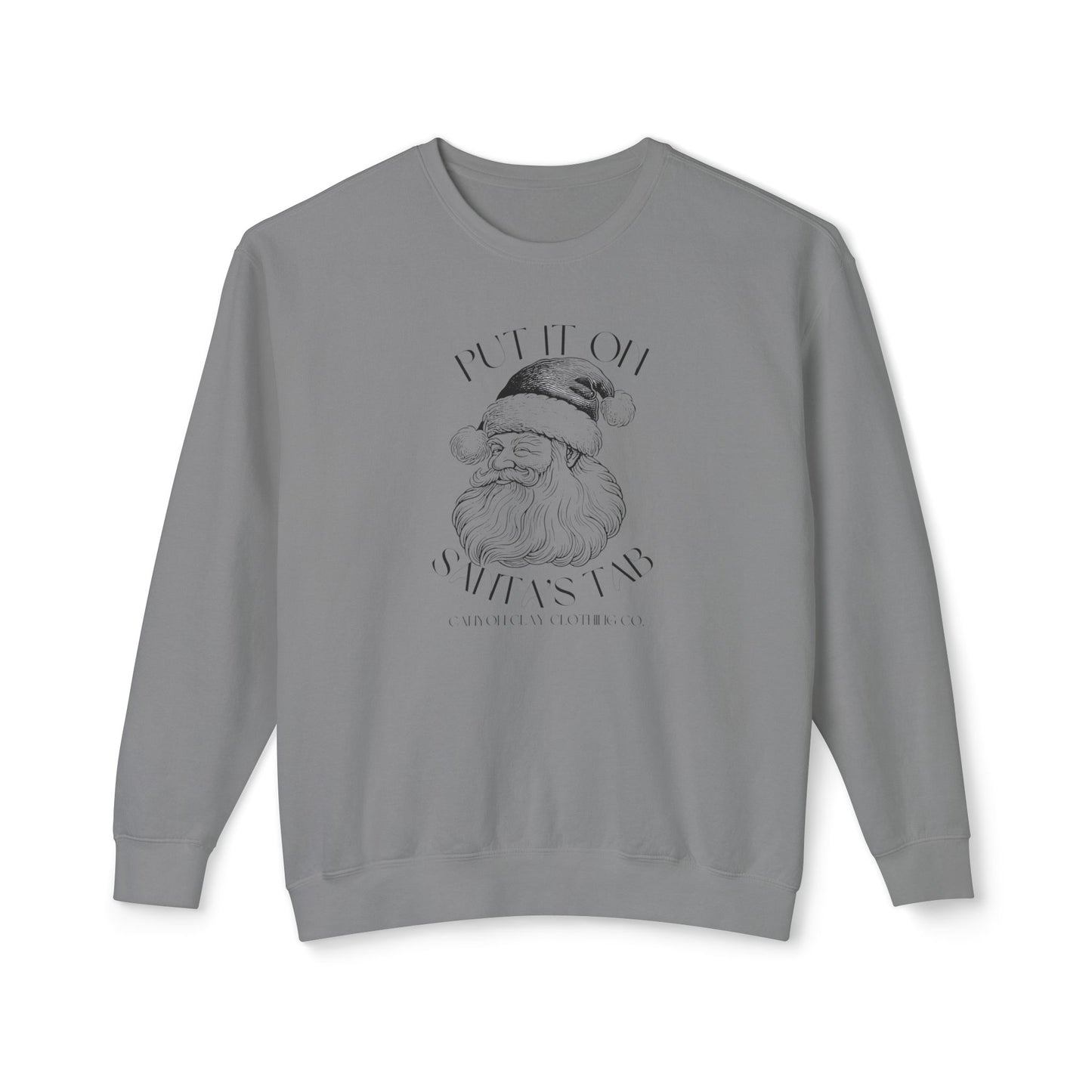 Santa’s Tab Lightweight Crewneck Sweatshirt