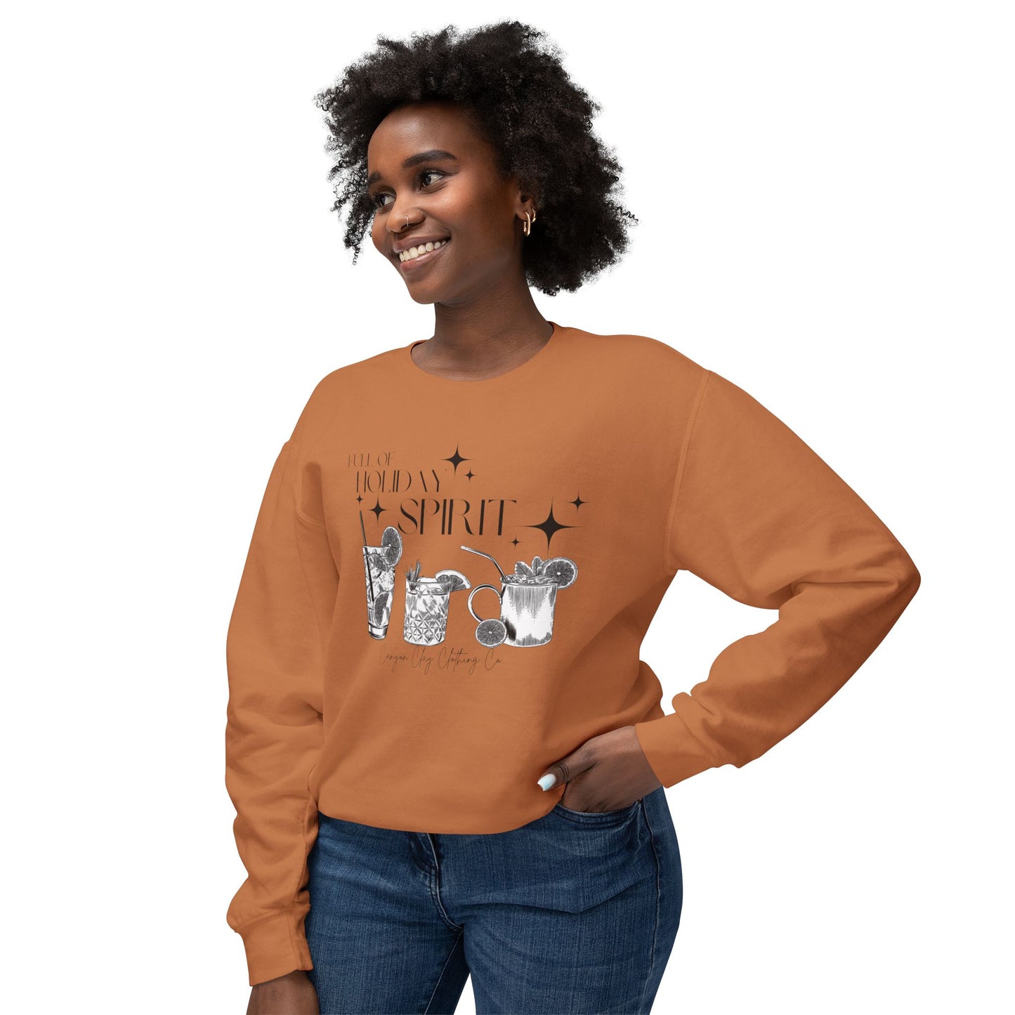 Holiday Spirit Lightweight Crewneck Sweatshirt
