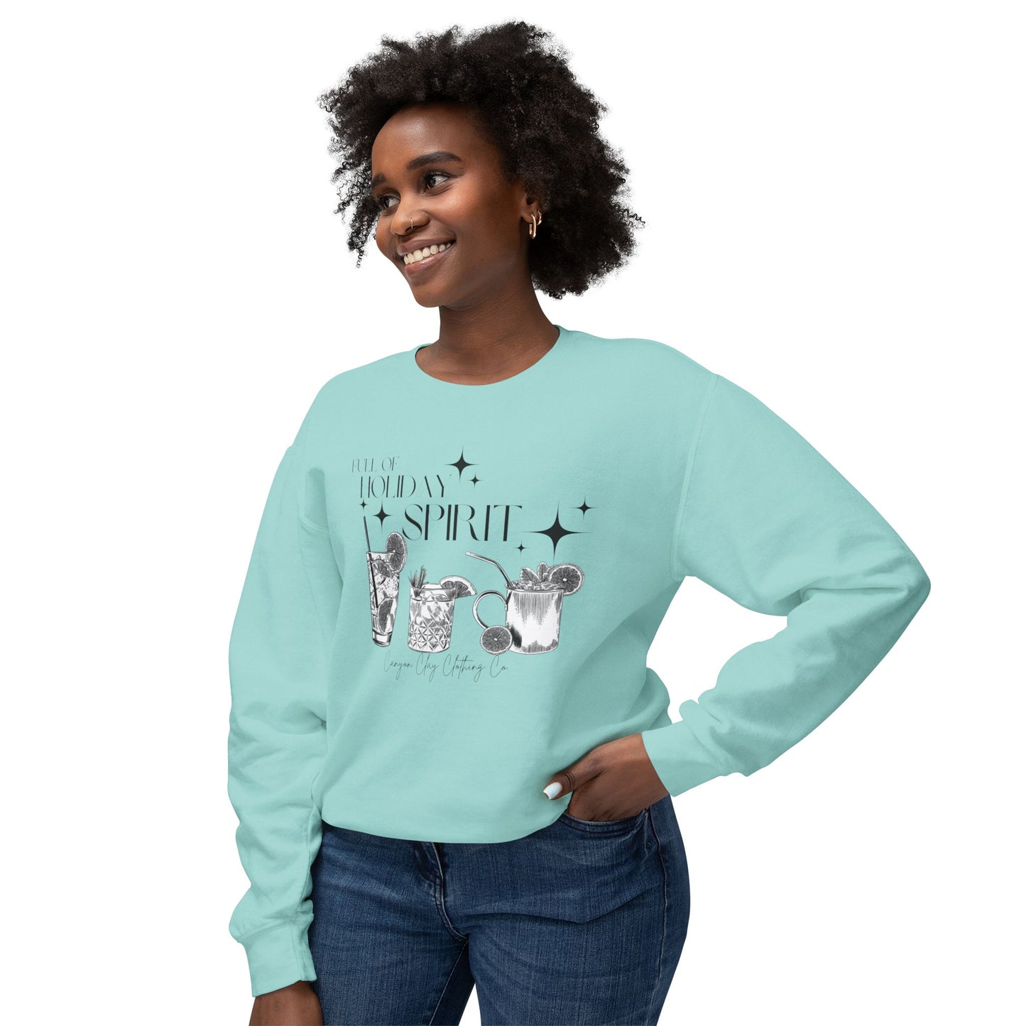 Holiday Spirit Lightweight Crewneck Sweatshirt