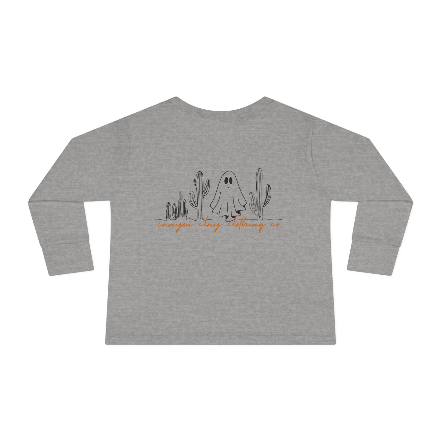 Haunted Clay Toddler Long Sleeve Tee