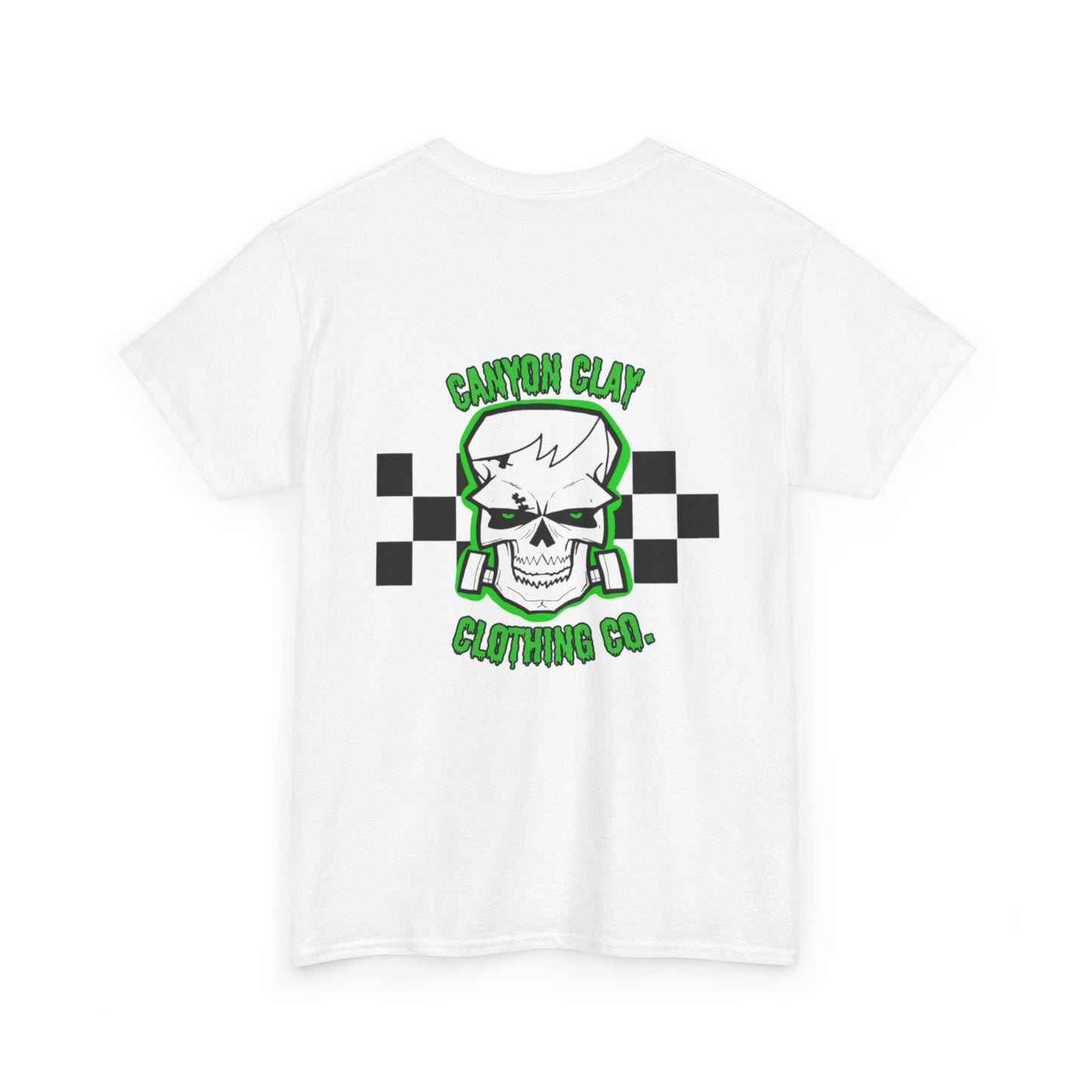 Frankencheckered Unisex Heavy Cotton Tee